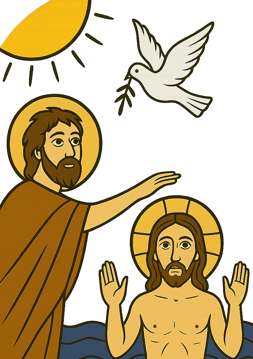 Logo for St. John the Baptist Coptic Orthodox Church Johnson City